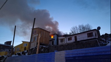 Se inicio una causa por incendio culposo por el hecho ocurrido en calle Alem