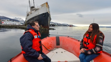 La municipalidad participó de la inspección de Prefectura al barco Saint Christopher