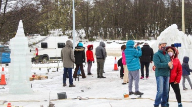 Hoy comienza el 13° Festival de Esculturas en Hielo en Tolhuin