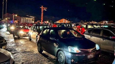 El Municipio realizó controles de prevención a automovilistas en la Fiesta del Invierno en el Cerro Castor