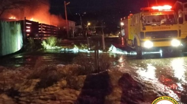 Incendio en Andorra consumió una casa