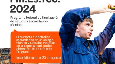 El Ministerio de Educación abrió las inscripciones al FINESTEC