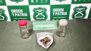 Un camionero fue descubierto con marihuana en Monte Aymond