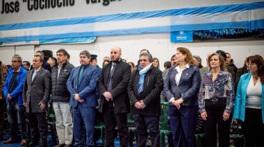 Funcionarios municipales participaron del acto por el 86° aniversario de Gendarmería Nacional