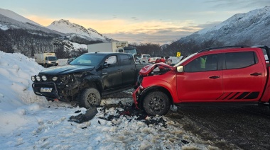 Dos personas resultaron heridas en un accidente de tránsito en la ruta 3