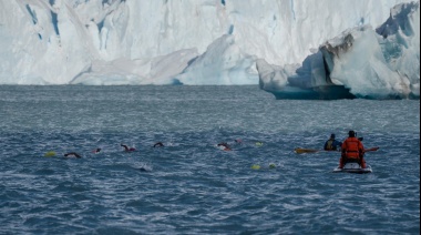 El Parque Nacional Los Glaciares será sede de una competencia de natación en invierno