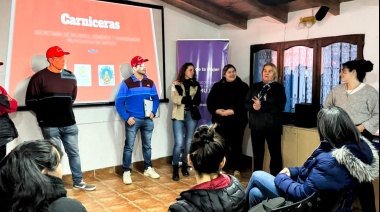 La Cámara de Comercio participó del inicio del curso de formación laboral para carniceras