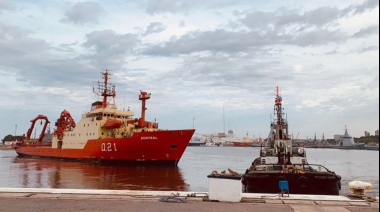 El buque oceanográfico ARA “Austral” inició una nueva campaña científica