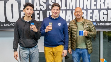 Estudiantes universitarios involucrados en la protección del ecosistema del canal Beagle