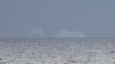 Nuevo avistamiento de témpanos de hielo en cercanía a Isla de los Estados