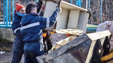 La Municipalidad realizó una jornada de limpieza en distintos barrios de la ciudad