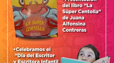 El sábado presentarán el libro “La súper Centolla”