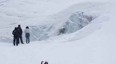 Reiteran el pedido de no ingresar a las cuevas de hielo del Vinciguerra