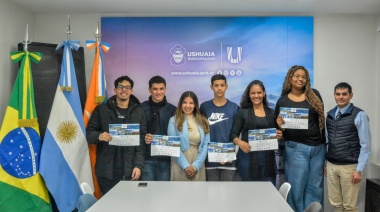 Estudiantes y docentes brasileños visitaron la Intendencia de Ushuaia