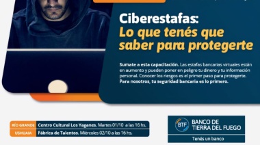 BTF invita a charla abierta y gratuita sobre estafas y ciberseguridad