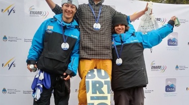 Valen Moreno subió al podio en el Sudamericano de Freestyle