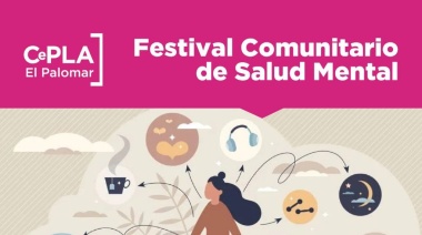 La Municipalidad invita a vecinos y vecinas a participar del Festival Comunitario de Salud Mental