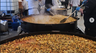 GDS Catering cocinará su tradicional paella para 15.000 personas