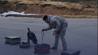 La PSA difundió el trabajo que realiza su personal en el aeropuerto de Ushuaia