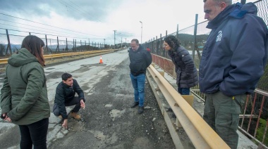 Se analizan los trabajos a realizar sobre el puente del Arroyo Grande