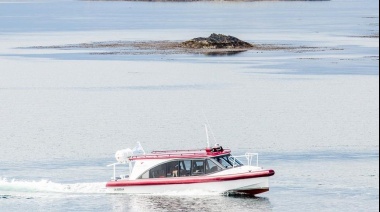 Akawaia comenzó a unir Ushuaia y Puerto Williams