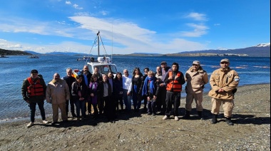 La cooperativa “Marítima pesquera Tierra del Fuego” inauguró su actividad en Puerto Almanza