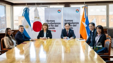 Urquiza recibió al embajador de Japón Yamauchi Hiroshi