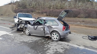 Un hombre y su hija de 7 años murieron en un accidente en la Ruta 3