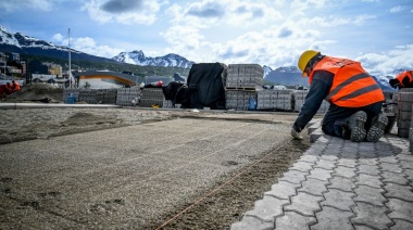 Continúan los trabajos en la pasarela Luis Pedro Fique