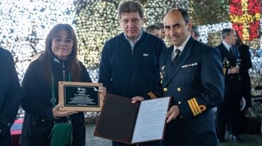 Melella participó del acto por el aniversario de la Base Aeronaval Río Grande