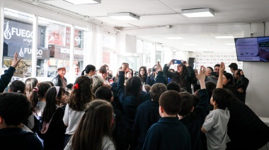 Alumnos del colegio Don Bosco inauguraron la muestra “Descubrí la fauna de Tierra del Fuego, Antártida e Islas del Atlántico Sur"