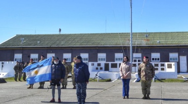 Con una acto en el BIM 5, Río Grande recibió al Capitán Tibaldi