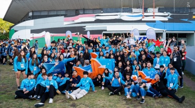 Tierra del Fuego participó de la apertura de los Juegos Deportivos Nacionales Evita