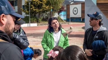 Alumnos de la Kayú Chénèn participaron de una caminata recreativa