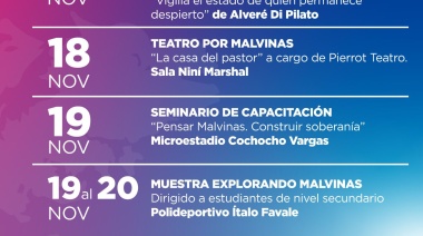 Cuestión Malvinas: La Municipalidad de Ushuaia lleva adelante ciclo cultural y académico