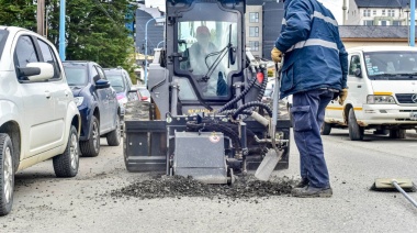 El Municipio desarrolla distintos frentes de obras en la trama vial