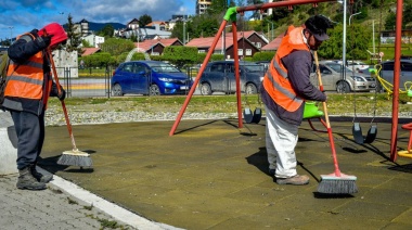 El Municipio acondiciona espacios verdes y paseos públicos