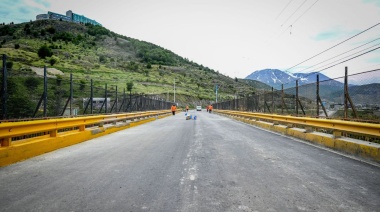 El Municipio concluyó con la repavimentación del puente de Héroes de Malvinas - Ruta 3