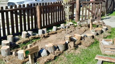 Se ianuguró en Tolhuin el jardín de especies nativas