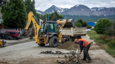 Continúa el plan de recuperación vial en Ushuaia