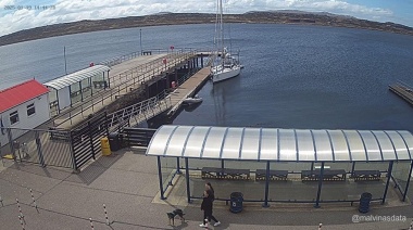 Un velero argentino con un veterano de guerra a bordo llegó a las Islas Malvinas