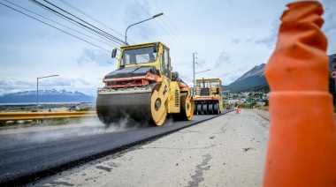 Fue reasfaltado un nuevo tramo de la avenida Héroes de Malvinas