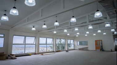 En pocos días finalizará la obra de la nueva Escuela N°40 de Ushuaia