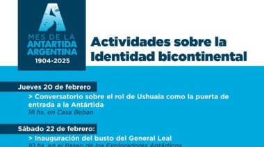 Ushuaia conmemora los 121 años de la presencia Argentina permanente e ininterrupida en la Antártida