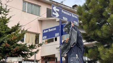 Las calles del barrio Los Fueguinos ya tienen sentido único de circulación