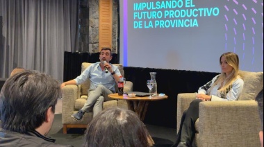 Noelia Ruiz y el legislador Agustín Coto analizaron los alcances del financiamiento productivo y energético