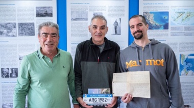 Turismo donó cartas al museo Pensar Malvinas que había enviado durante la guerra a los soldados