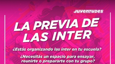 Juventudes abre las inscripciones a "La previa de las Inter"