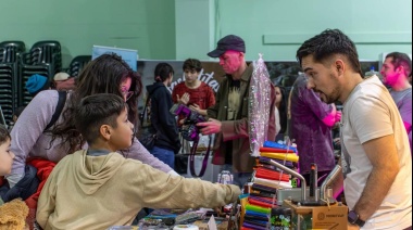 La Municipalidad acompañó en el Esther Fadul el festival "Coop+Arte"