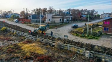 Avanzan las obras de gas en distintos barrios de Tolhuin